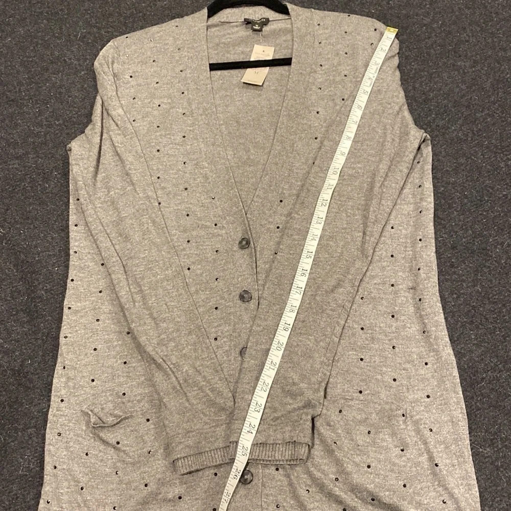Ann Taylor Cashmere Blend Long Lightweight Cardigan NWT